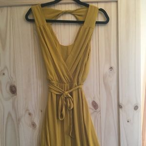 express hi lo chiffon dress